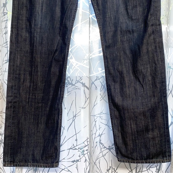 BURBERRY BRIT DARK BLUE CAVENDISH STRAIGHT LEG JEANS - Picture 4 of 13